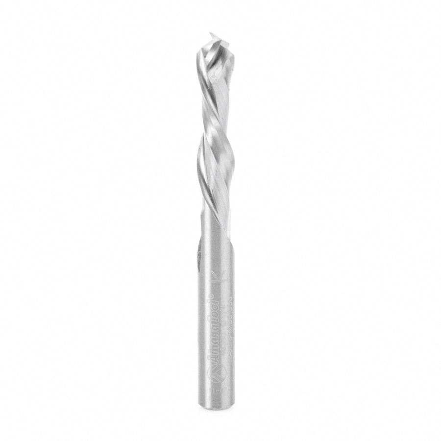 46350 CNC Solid Carbide Mortise Compression Spiral 1/4 Dia x 1