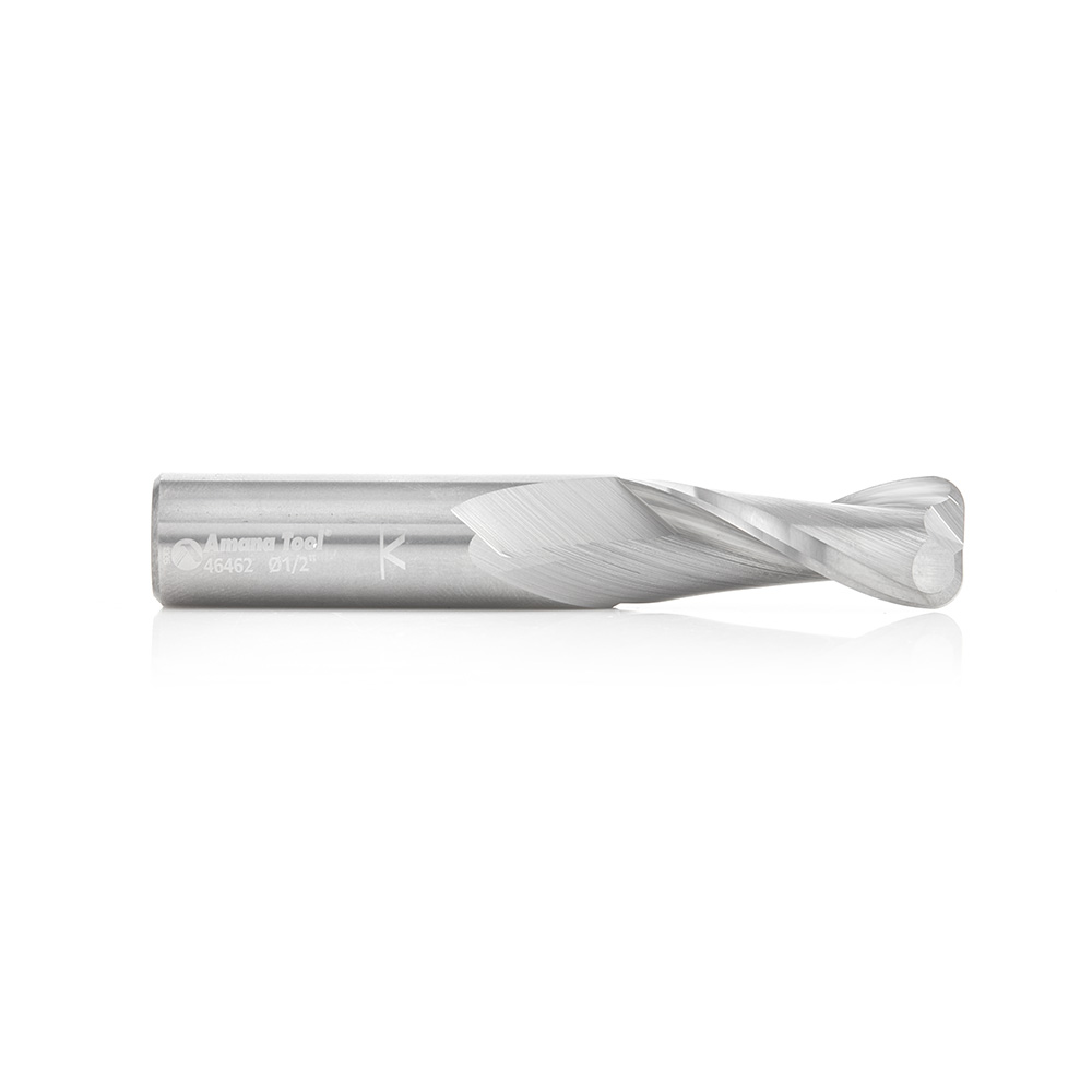46462 Solid Carbide Spiral Plunge with Corner Radius 1/8 Radius x