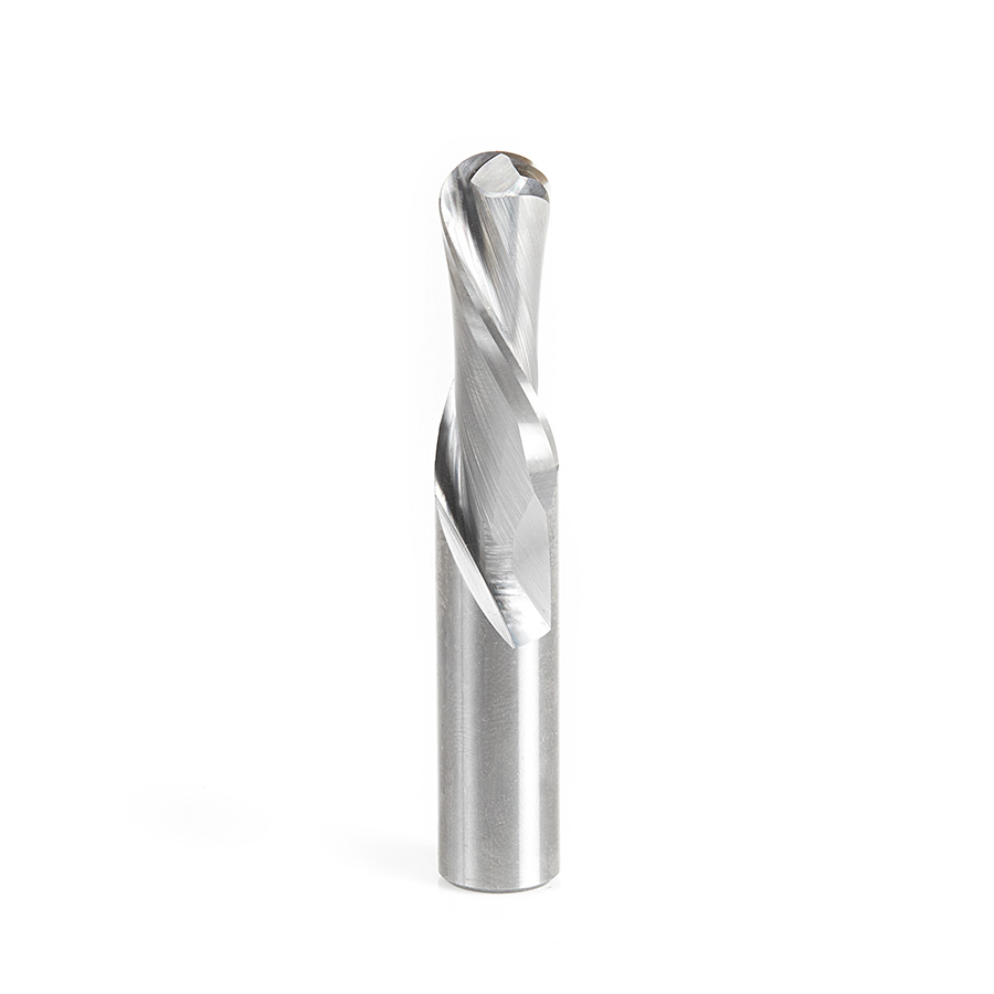 Left-Hand Down Cut; 1/4 Cutting Diameter; 1 Cutting Length Magnate 2975 Spiral Router Bit Left-Hand Down Cut; 1/4 Cutting Diameter; 1 Cutting Length Magnate 2975 Spiral Router Bit