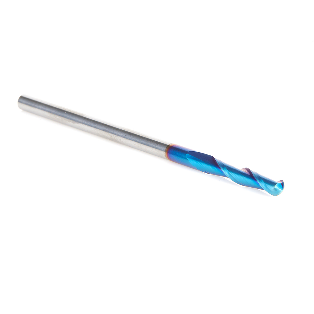 46508-K Solid Carbide Spektra™ Extreme Tool Life Coated Up-Cut Ball Nose Spiral 3/16 Dia x 1 Inch x 3/16 Shank Router Bit
