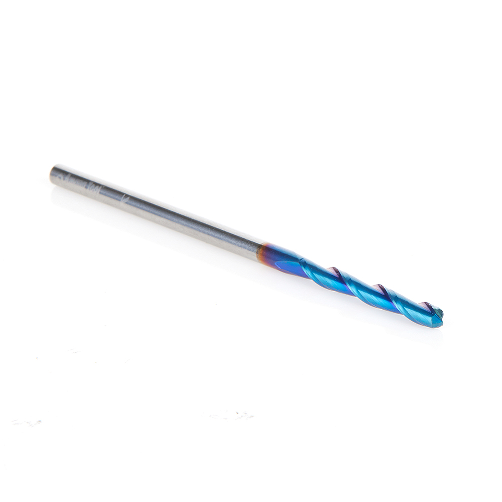 46509-K Solid Carbide Spektra™ Extreme Tool Life Coated Up-Cut Ball Nose Spiral 1/8 Dia x 1 Inch x 1/8 Shank Router Bit