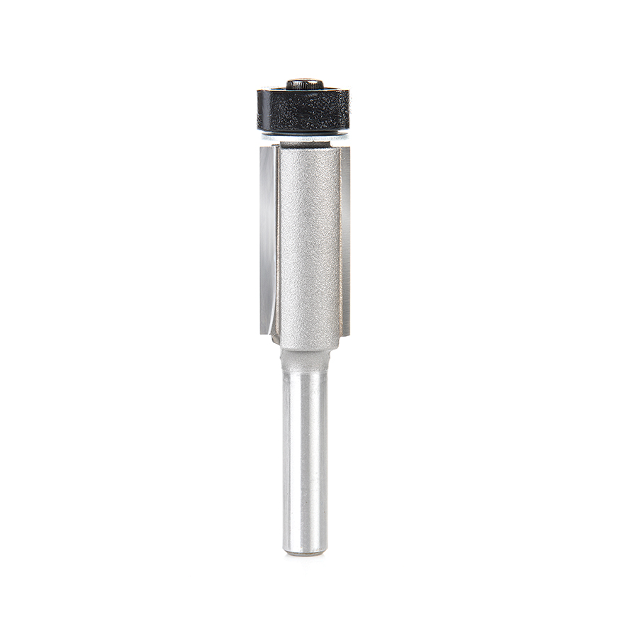47145 Carbide Tipped Laminate Trimmer with Euro Square Bearing 1 2 Dia x 1 x 1 4 Inch Shank Router Bit