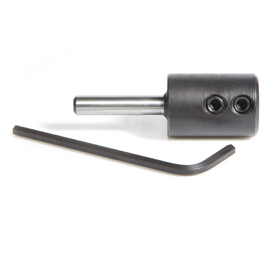 47643 10mm Shank Dowel Drill/Boring Bit Adapter for CNC Standard Collet/Tool Holder