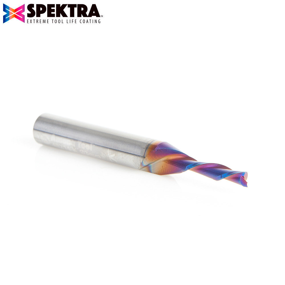 48214-K Solid Carbide Spektra™ Extreme Tool Life Coated Spiral Plunge 3mm Dia x 12mm x 6mm Shank