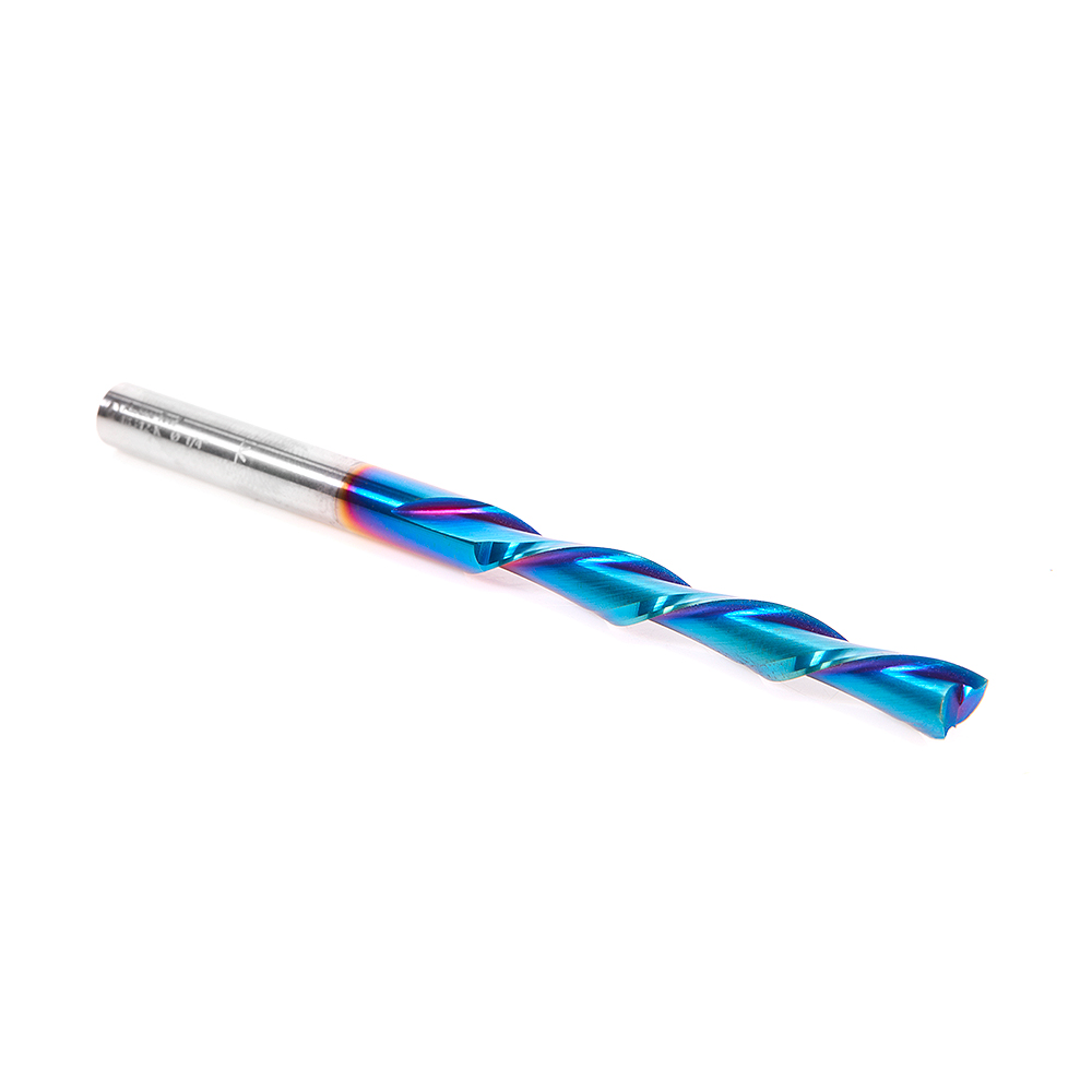 48342-K Solid Carbide Spektra™ Extreme Tool Life Coated Spiral Plunge 1/4 Dia x 2 x 1/4 Inch Shank Down-Cut
