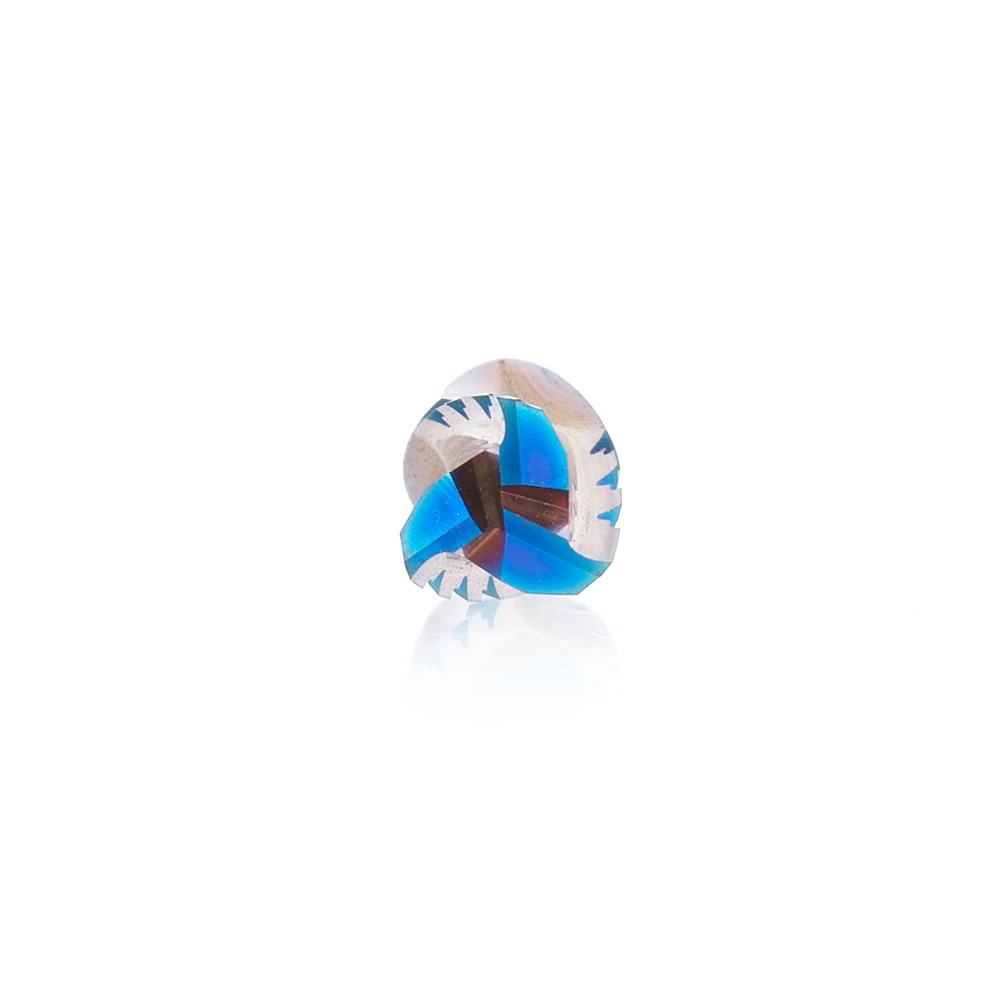 49742-K Solid Carbide CNC Spektra™ Extreme Tool Life Coated Spiral Phenolic, Resin and Composite with Chipbreaker 3/8 Dia x 1 x 3/8 Shank x 3 Inch Long Slow Helix Down-Cut Router Bit