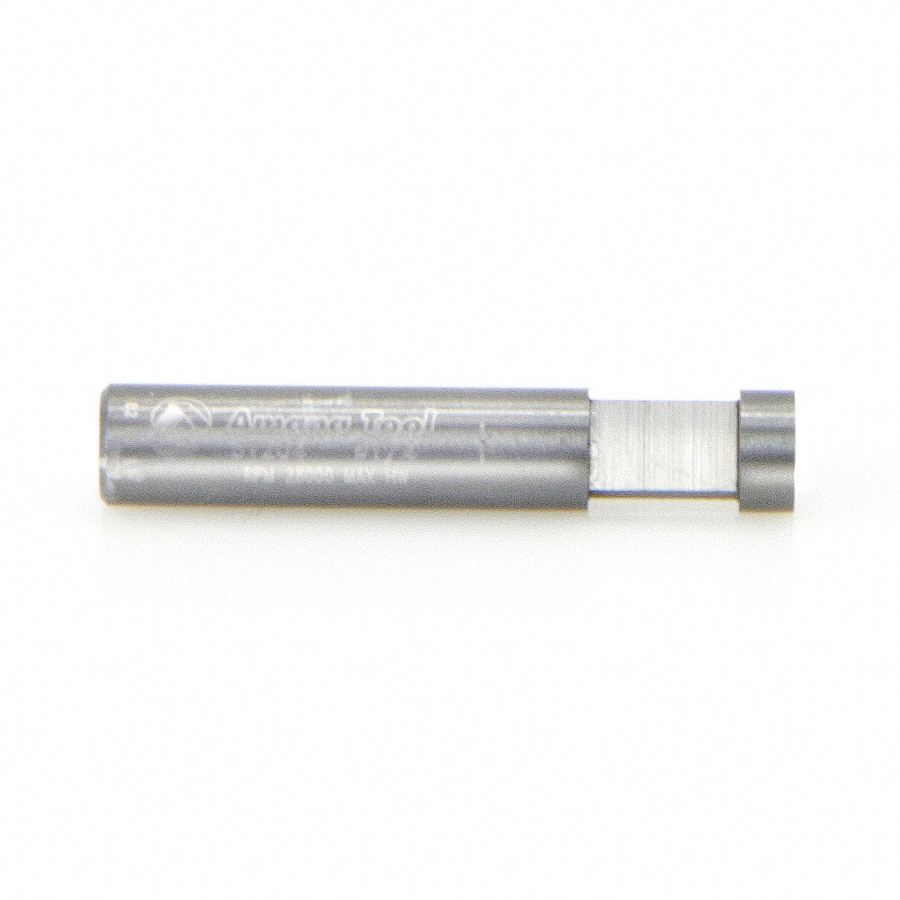 51204 Solid Carbide Short/Flat Pilot for Dado Clean Out & Dado Cleaning Flush Trim 1/4 Dia x 1/4 x 1/4 Inch Shank x 1-Flute
