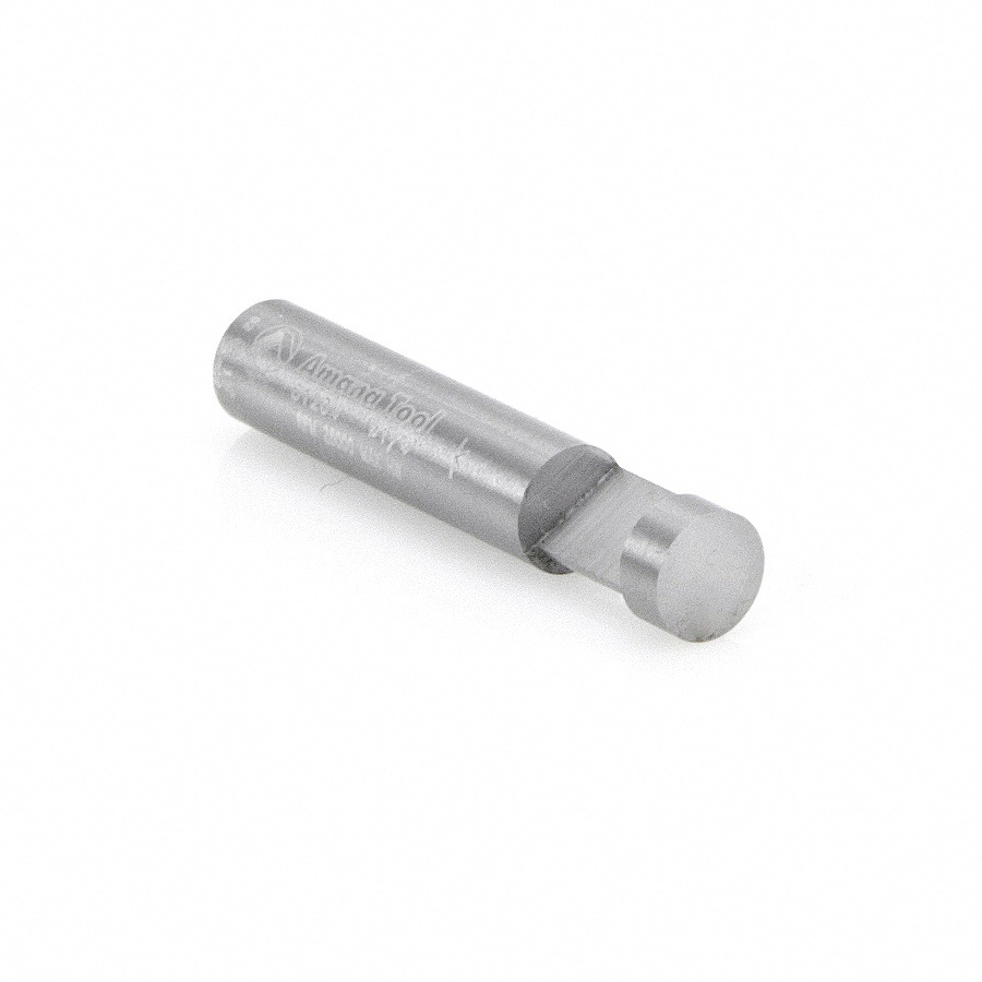 51204 Solid Carbide Short/Flat Pilot for Dado Clean Out & Dado Cleaning Flush Trim 1/4 Dia x 1/4 x 1/4 Inch Shank x 1-Flute