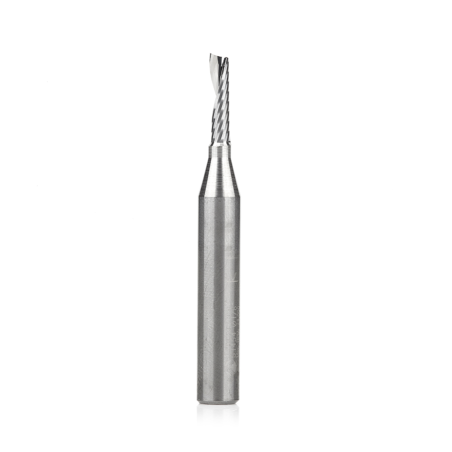 51454 Solid Carbide CNC Spiral 'O' Single Flute, Aluminum Cutting