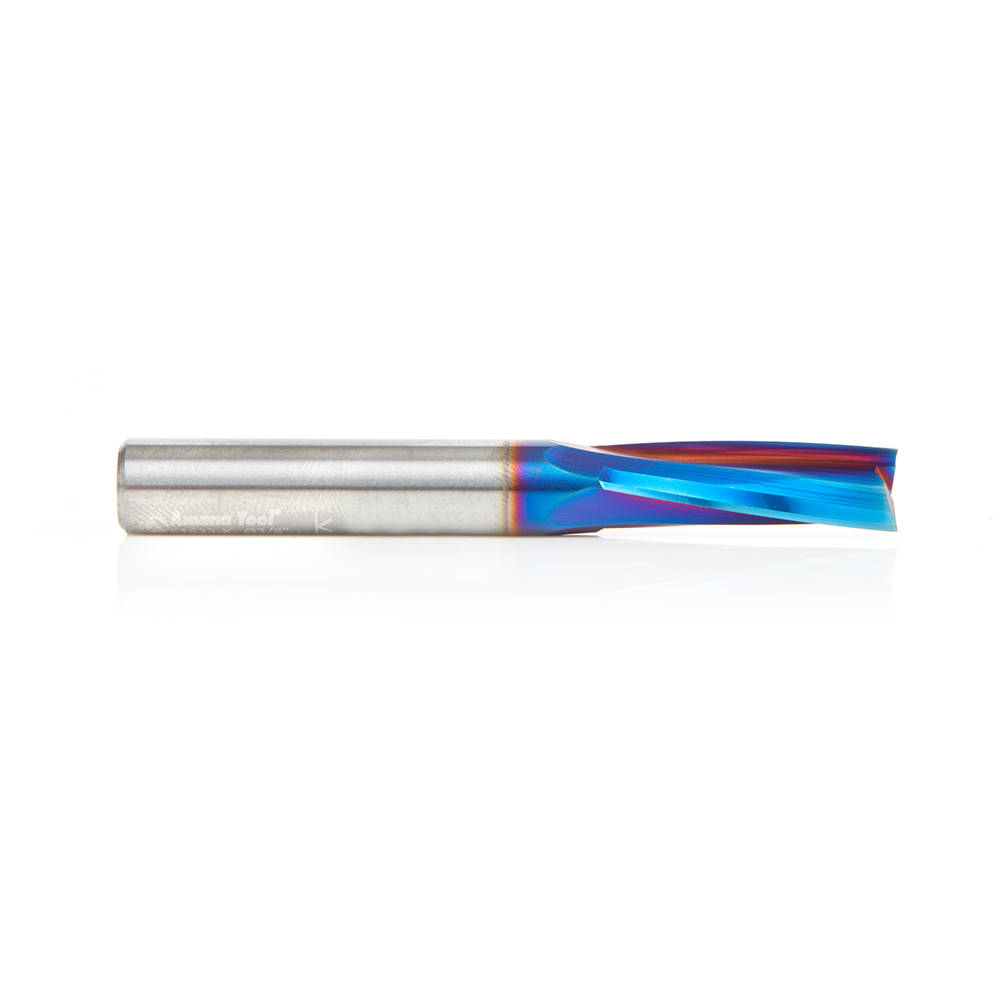 51633-K Solid Carbide Spektra™ Extreme Tool Life Coated Spiral Finisher 3/8 Dia x 1-1/8 x 3/8 Shank Up-Cut Router Bit