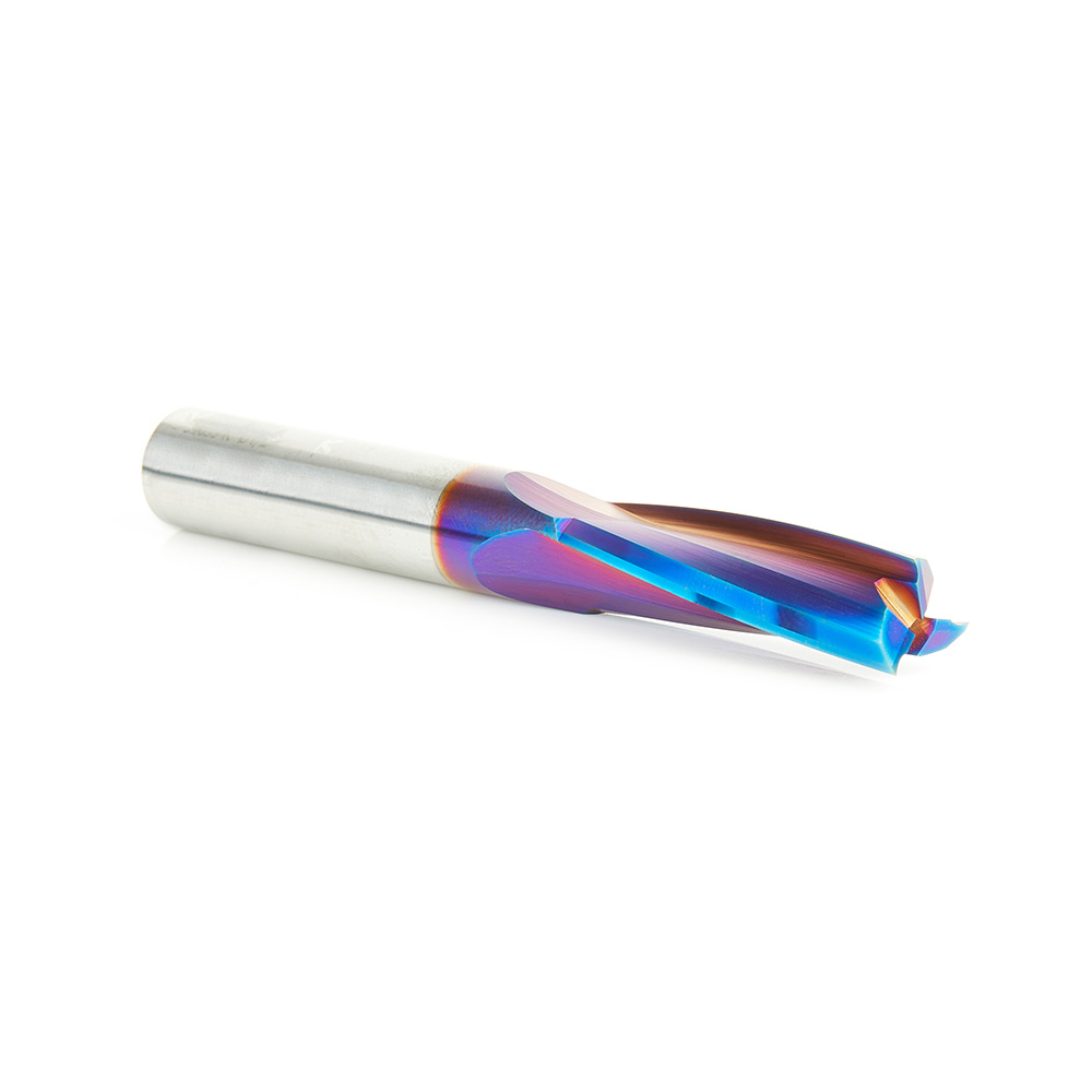 51635-K Solid Carbide Spektra™ Extreme Tool Life Coated Spiral Finisher 1/2 Dia x 1-5/8 x 1/2 Shank Up-Cut Router Bit