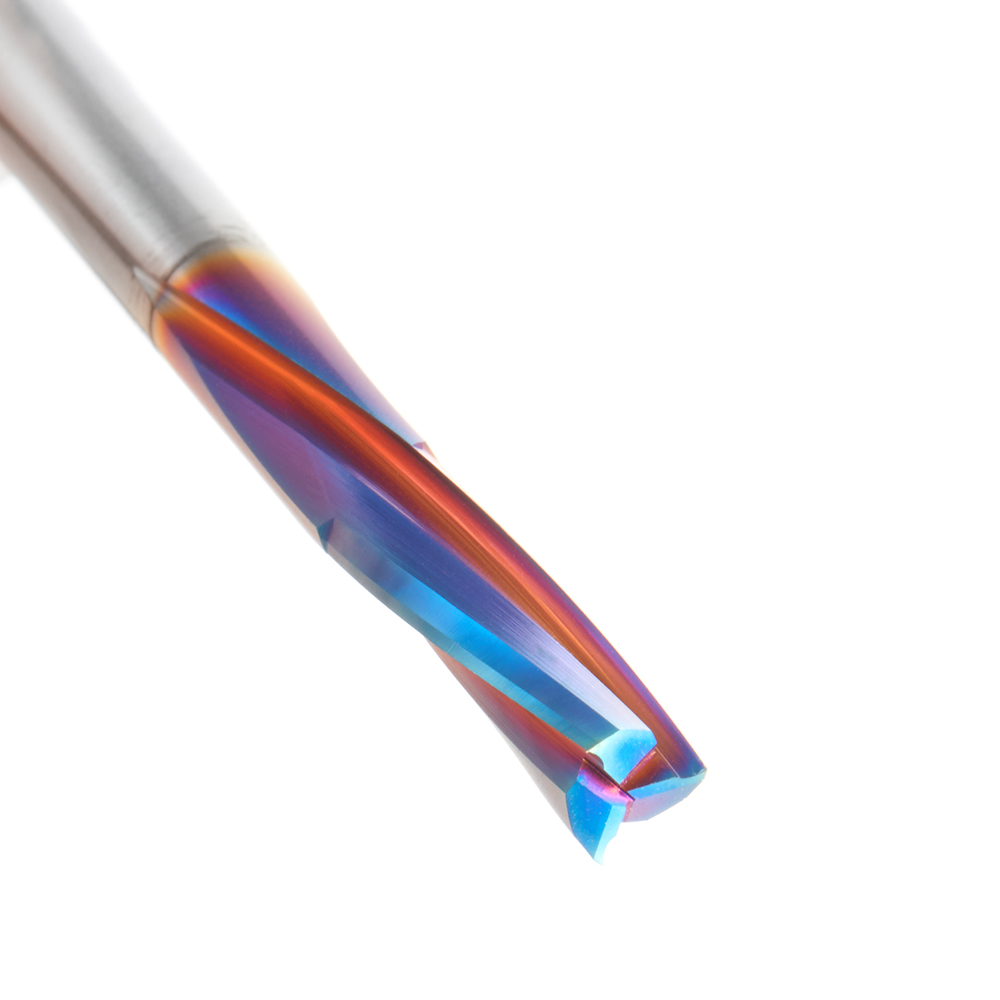51731-K Solid Carbide Spektra™ Extreme Tool Life Coated Spiral Finisher 1/4 Dia x 7/8 x 1/4 Shank Down-Cut Router Bit