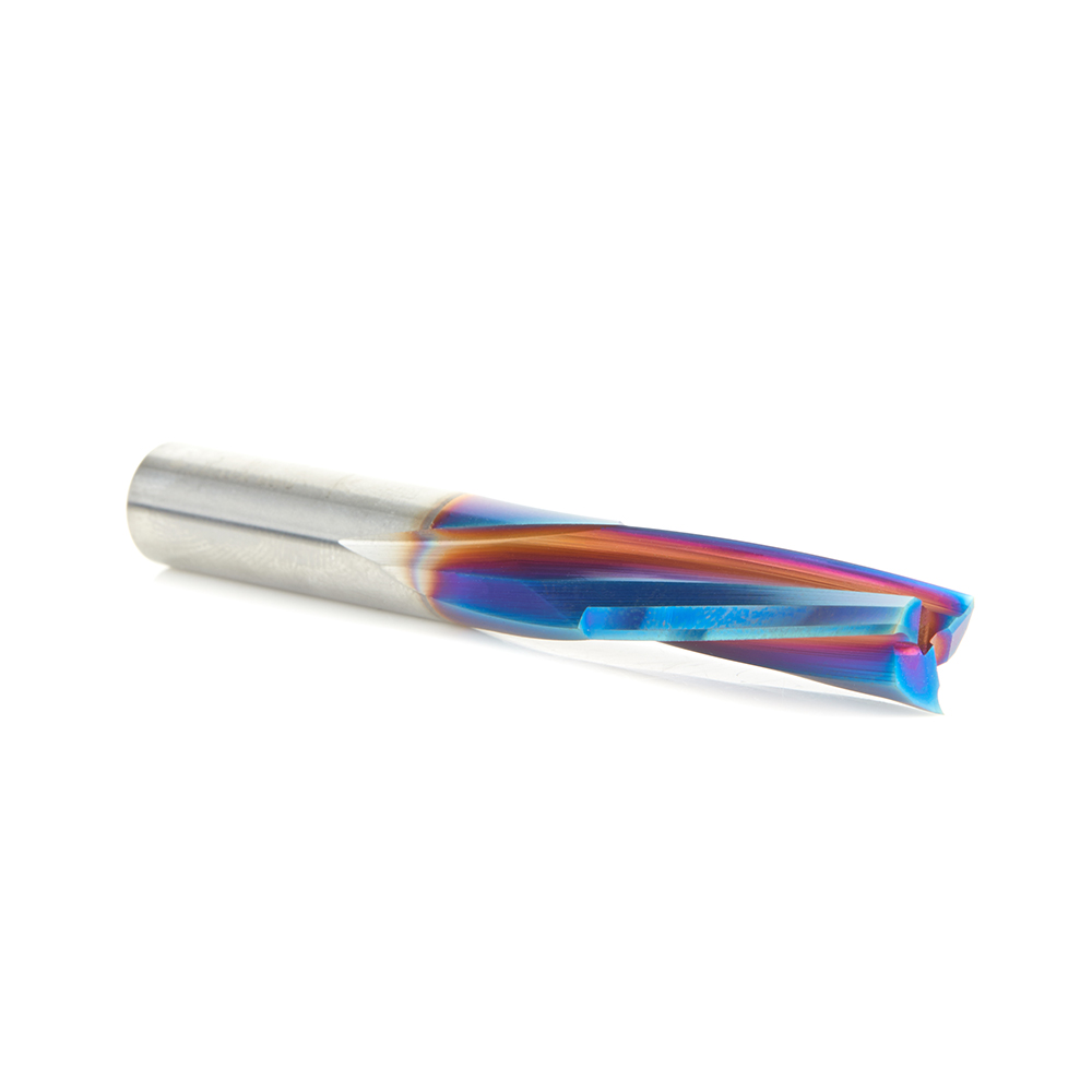 51733-K Solid Carbide Spektra™ Extreme Tool Life Coated Spiral Finisher 3/8 Dia x 1-1/8 x 3/8 Shank Down-Cut Router Bit