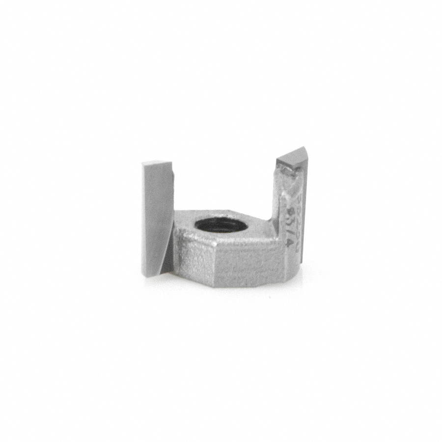 55250 Carbide Tipped Mortising Screw Down Shear Cutter 3/4 Dia x 9/16 Inch x 1/4 - 28 Thread