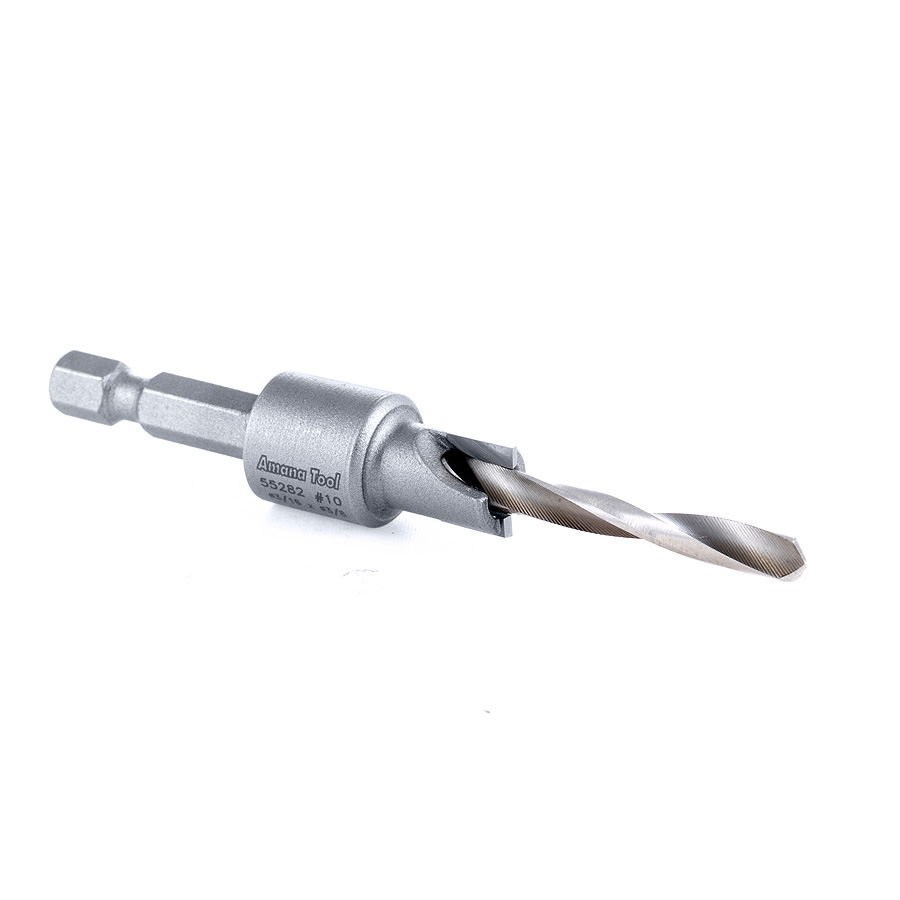 55282 Carbide Tipped Counterbore 3/8 Dia x 1/4 Quick Release Hex Shank