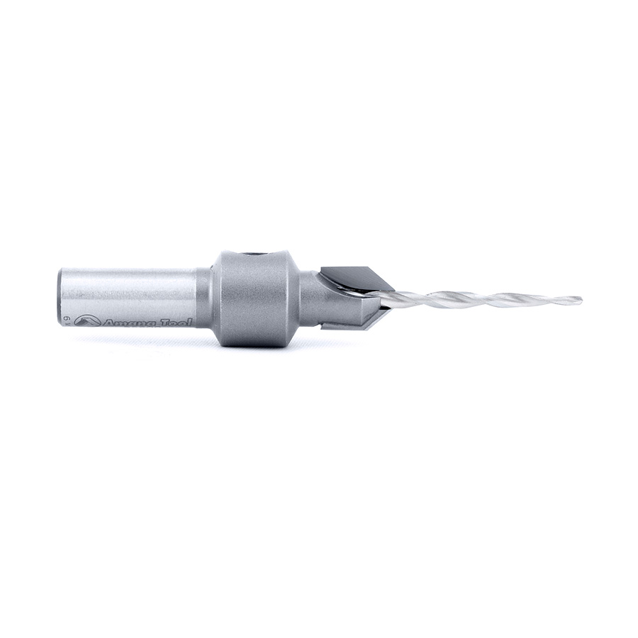 55600 Carbide Tipped 82 Degree Countersink Taper #4 Screw 11/32 Dia x 3/32 Drill Dia x 5/16 Round Shank
