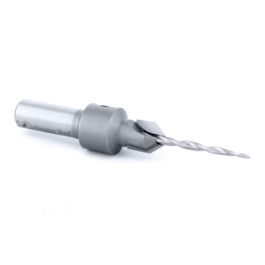 55600 Carbide Tipped 82 Degree Countersink Taper #4 Screw 11/32 Dia x 3/32 Drill Dia x 5/16 Round Shank