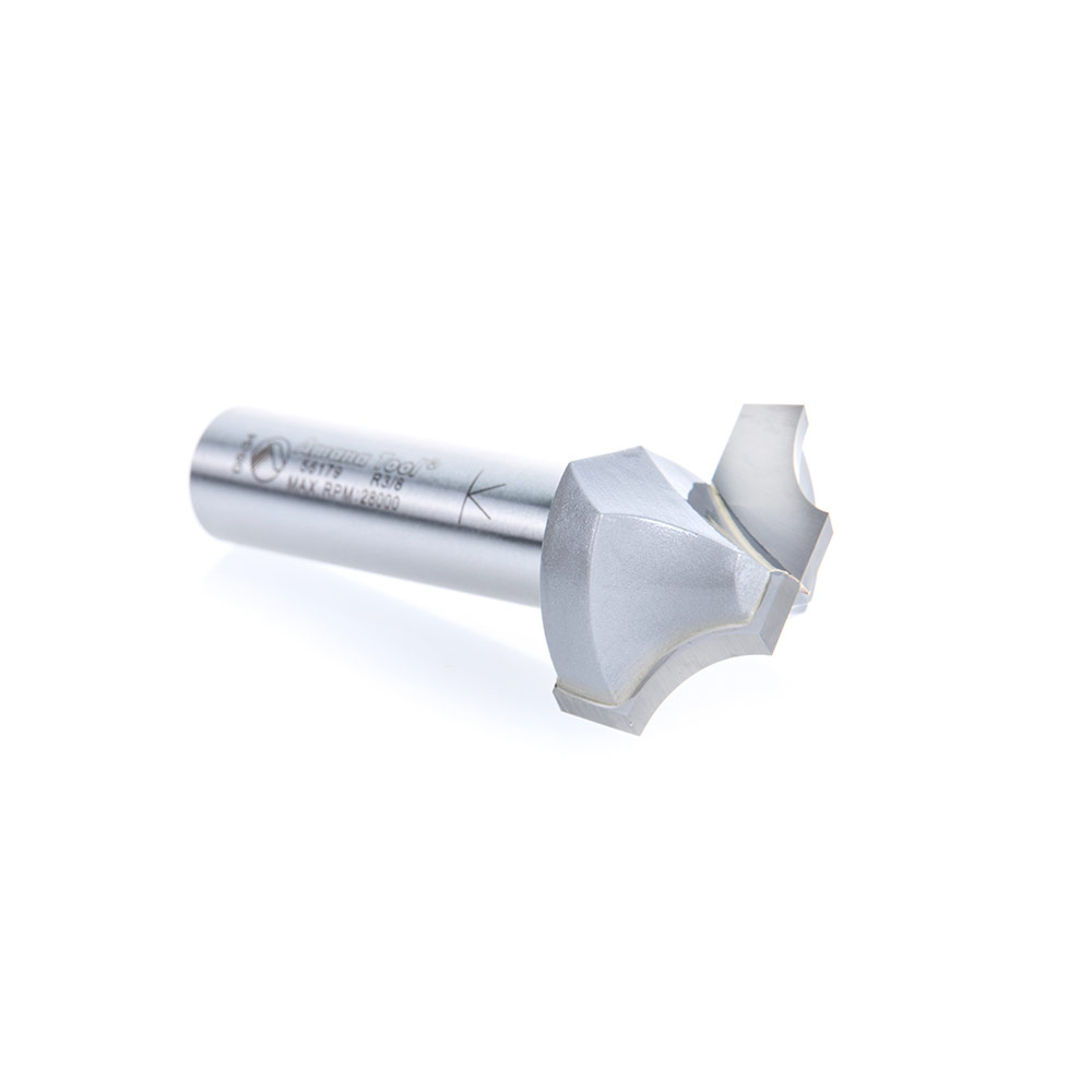 56179 Carbide Tipped Plunging Beading 3/8 Radius x 1-1/4 Dia x 5/16 x 1/2 Inch Shank