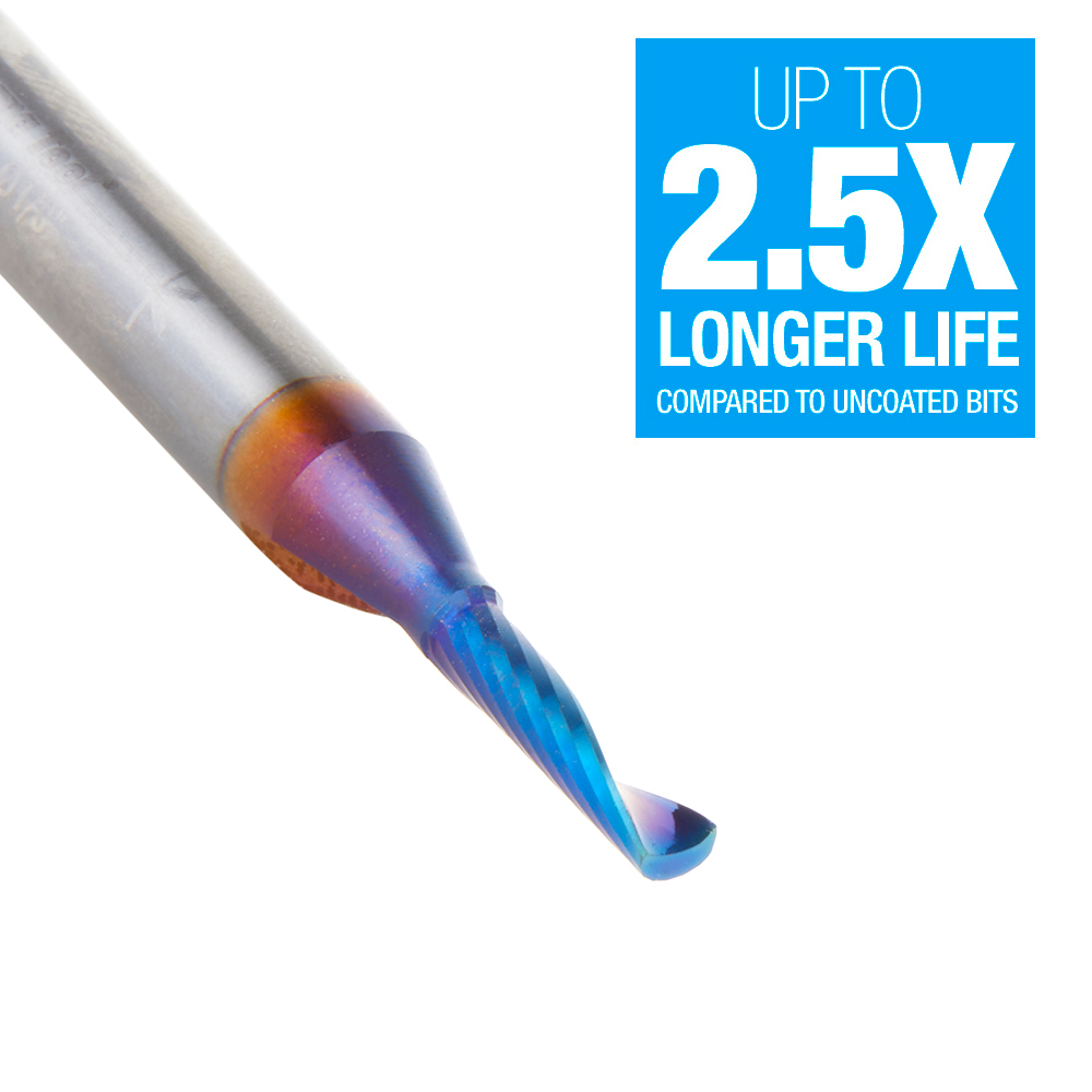 57360-K Solid Carbide CNC Spektra™ Extreme Tool Life Coated Spiral