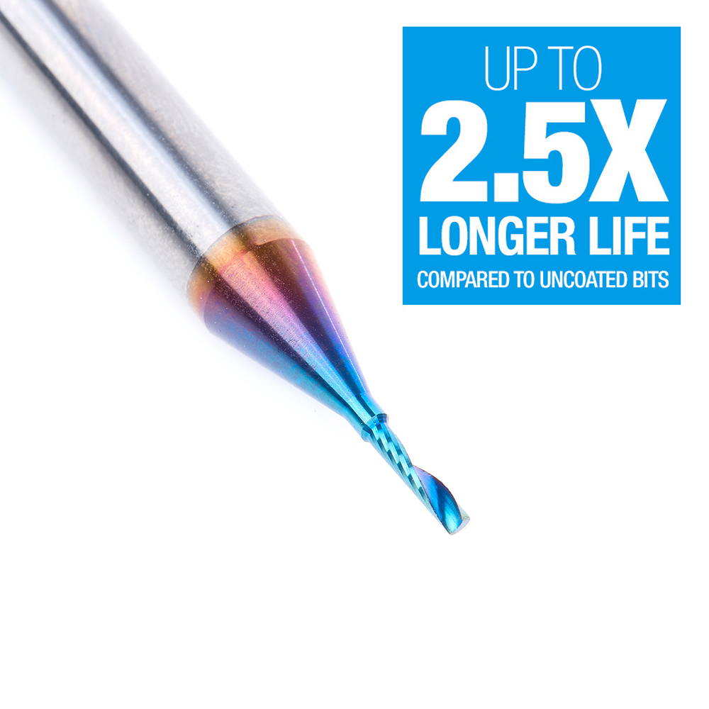 57364-K Solid Carbide CNC Spektra™ Extreme Tool Life Coated Spiral