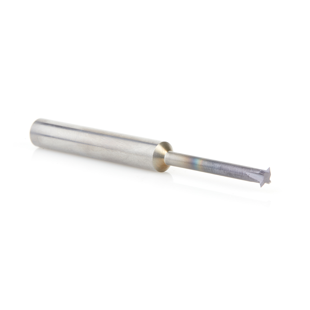 59402 CNC Solid Carbide Single Form Threadmill 0.18 Inch Dia x 1 x 1/4 Shank AlTiN Coated