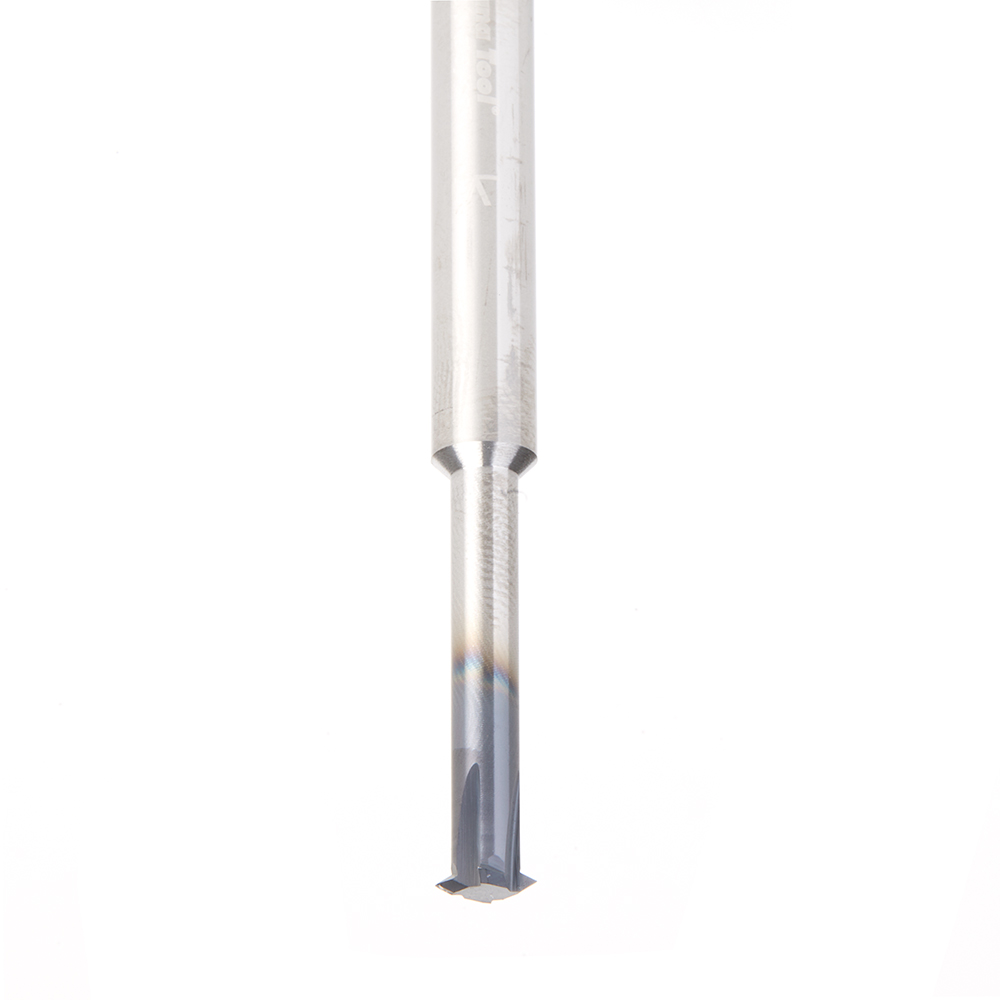 59404 CNC Solid Carbide Single Form Threadmill 0.24 Inch Dia x 1 x 1/4 Shank AlTiN Coated