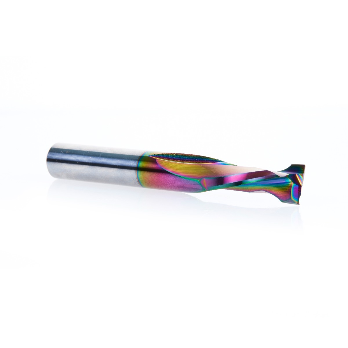 59456-DLC Solid Carbide CNC Mortise Compression Slow Spiral with DLC (Diamond-Like Carbon) Coating 1/2 Dia x 1-1/4 x 1/2 Inch Shank for Mortising Work