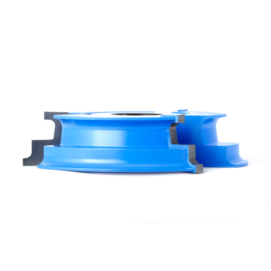 SC464 Carbide Tipped 3-Wing Ogee & Cove Door Lip 1/8 Radius x 4-5/16 Dia x 3-1/8 x 1 & 1-1/4 Bore