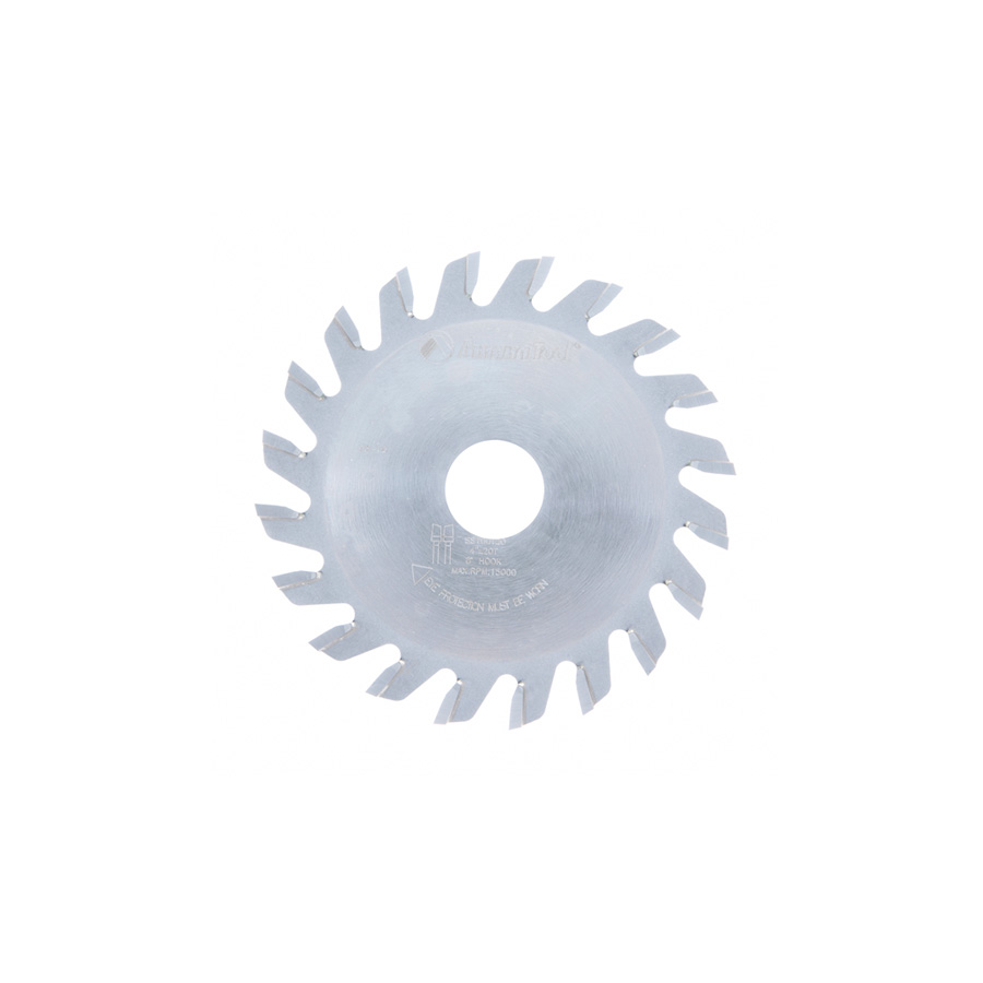 SS100T20 Carbide Tipped Conical Type Scoring 100mm Dia x 20T ATB, 8 Deg, 20mm Bore, Scoring 