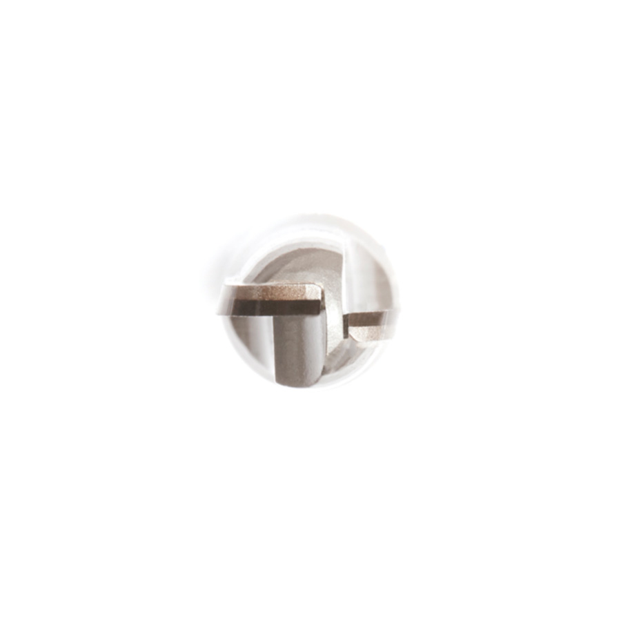 DRB-432 CNC Polycrystalline Diamond (PCD) Ball Nose 1/8 Radius x 1/4 Dia x 3/8 x 1/4 Shank x 2-1/2 Inch Long x 2 Flute Router Bit