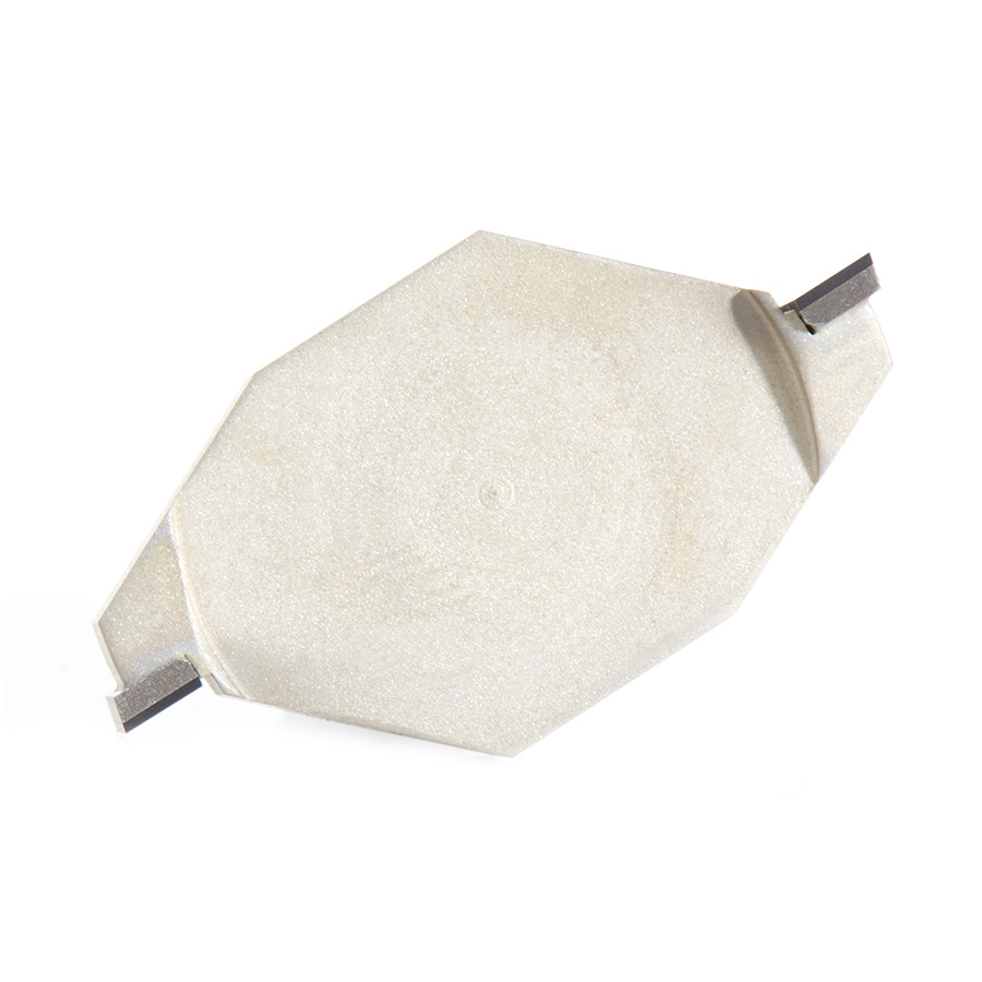 DRB-440 Polycrystalline Diamond (PCD) Tipped CNC Spoilboard Surfacing, Rabbeting, Flycutter, Slab Leveler & Surface Planer 1-1/2 Dia x 1/2 Inch x 1/2 Shank