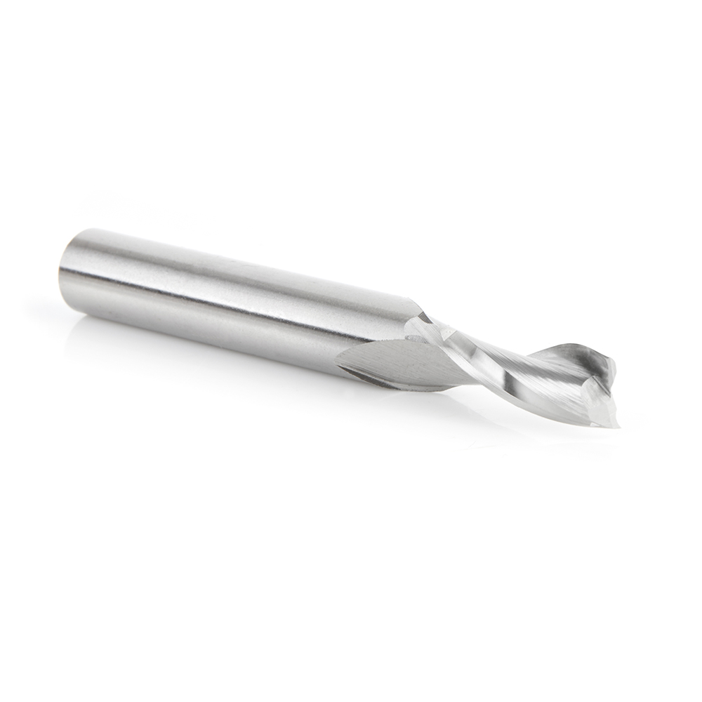 HSS1638 High Speed Steel (HSS) Double Flute Spiral Aluminum Cutting 5/16 Dia x 3/4 x 3/8 Inch Shank Up-Cut Router Bit