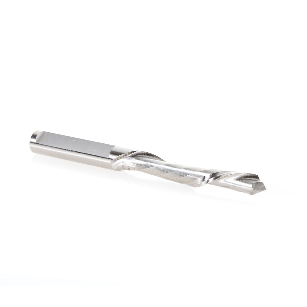 HSS1707 High Speed Steel (HSS) 32° Helix 1/2 Dia x 2-1/2 x 1/2 Shank Single Flute Down-Cut Steel Door Bit