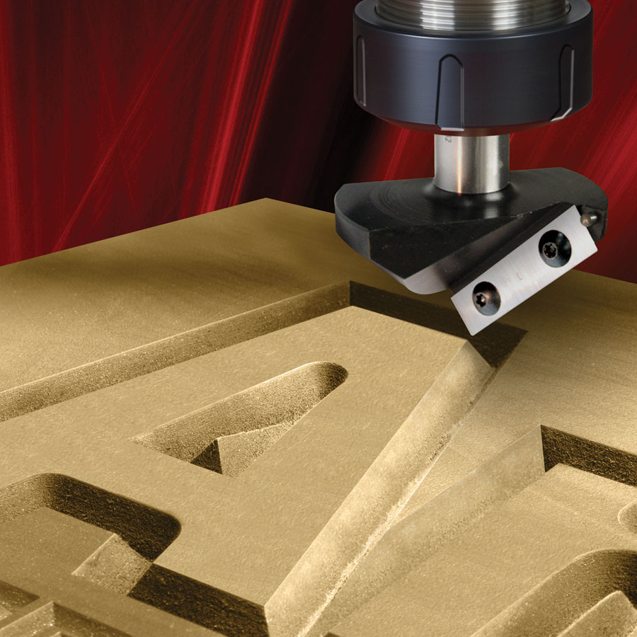 RC-1111 Insert V-Groove 140 Deg x 3-5/64 Dia x 1/2 x 1/2 Inch Shank CNC