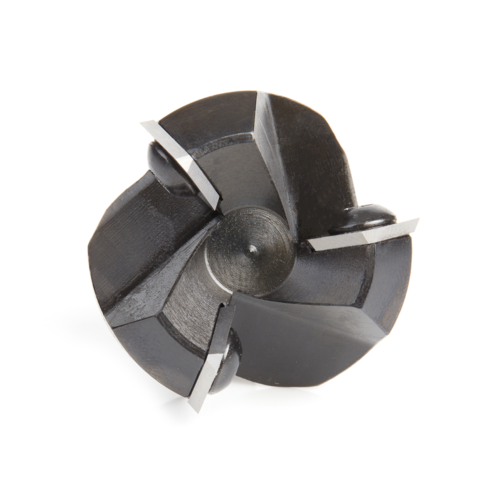 RC-2265 CNC Insert Carbide 3 Wing/Flute Heavy Duty Spoilboard Plunging, Surfacing, Planing, Flycutter & Slab Leveler 1-1/2 Dia x 3/4 x 1/4 Shank Router Bit