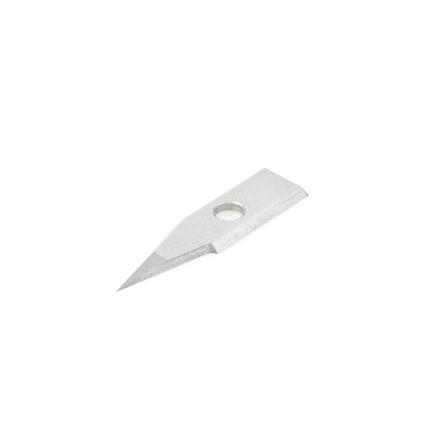 RCK-360 Solid Carbide Insert 30 Deg x 0.005 Inch V Tip Width Engraving Knife for In-Groove System