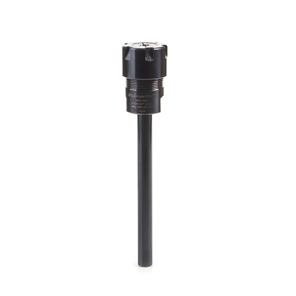 TE-102 CNC High Precision Tool Holder Extension 3/8 Shank, 5-1/2 Inch Length, 1-7/64 Inch Dia., 1/4 Inch Inner Dia.